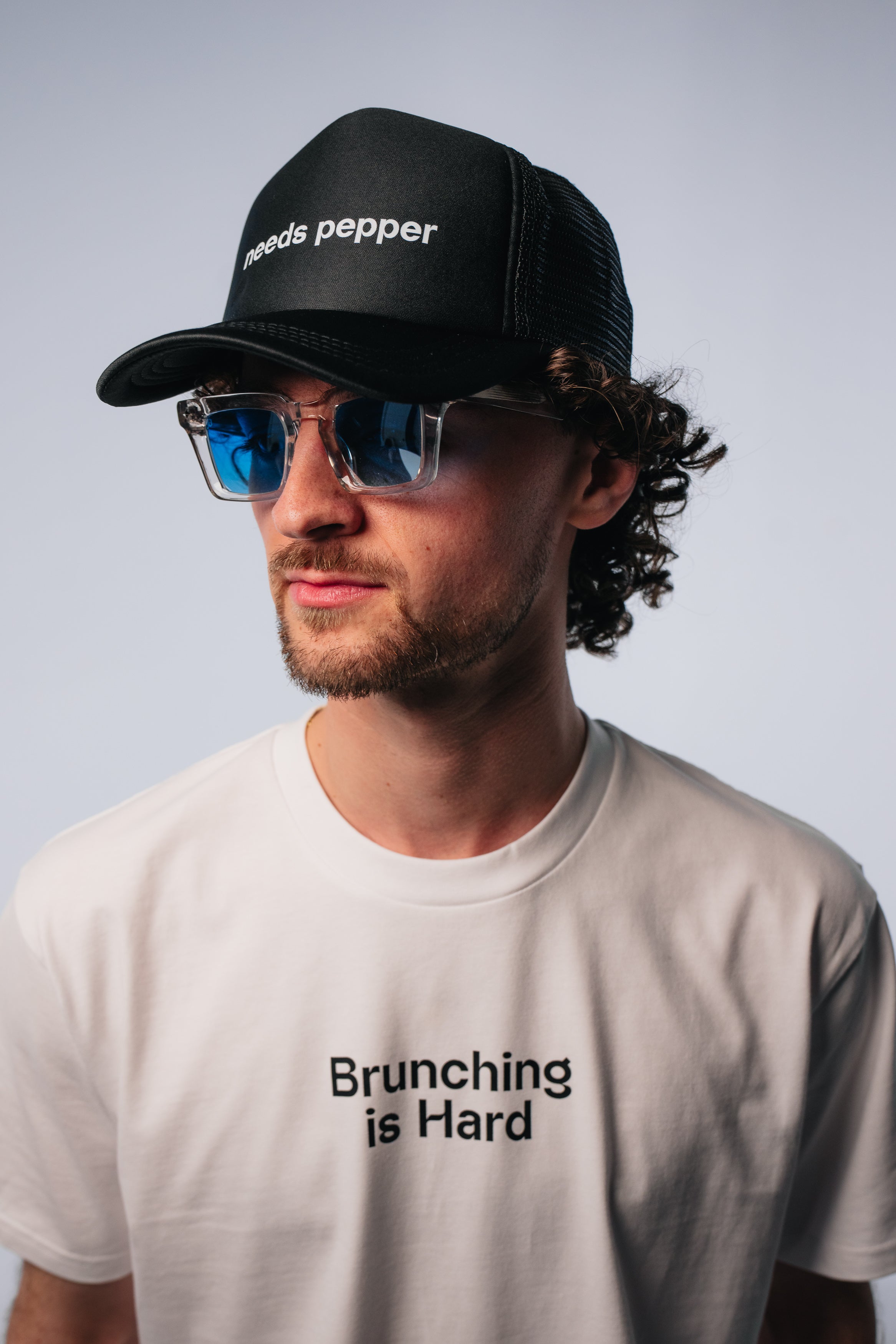 needs pepper- Mesh Trucker Hat