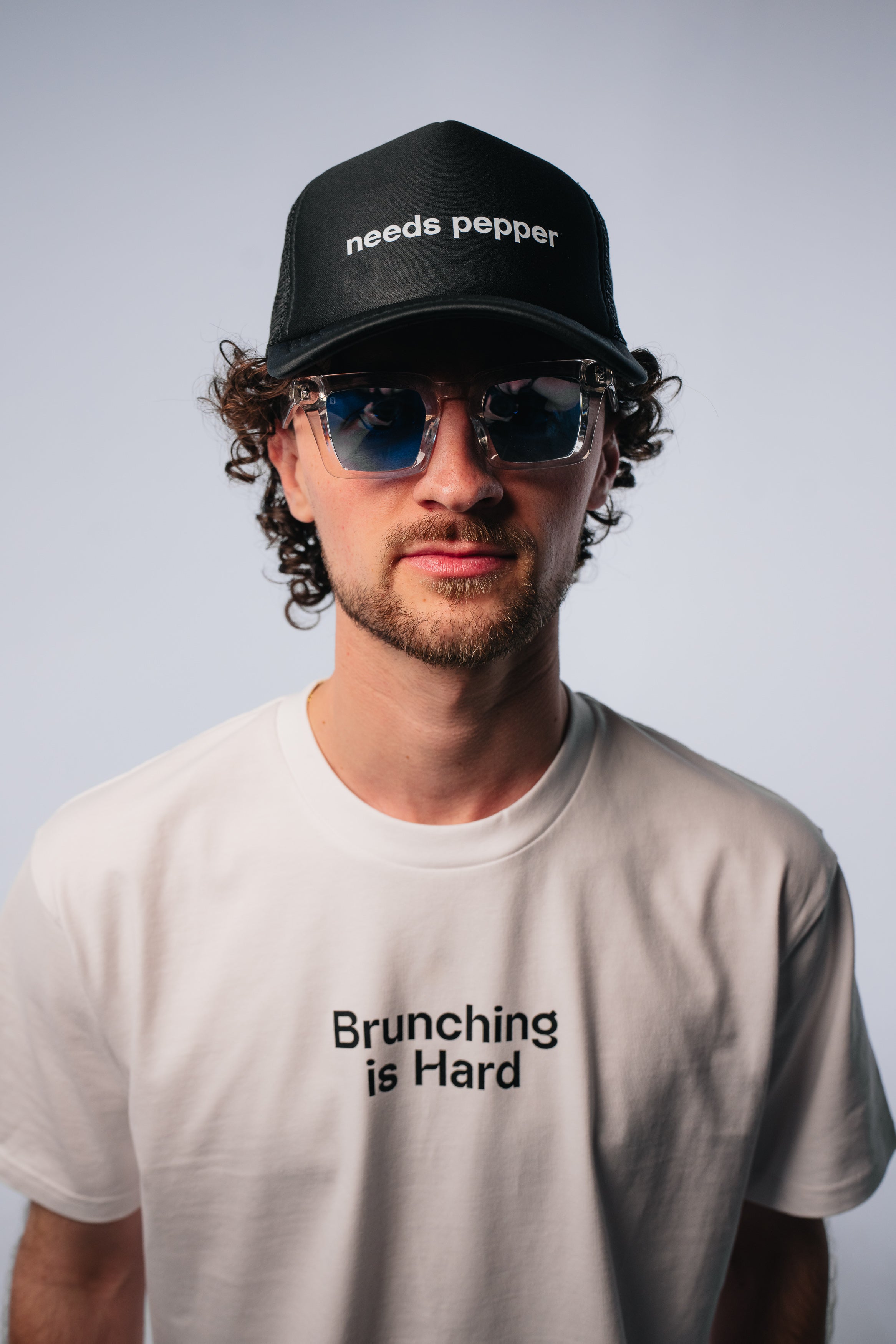 needs pepper- Mesh Trucker Hat