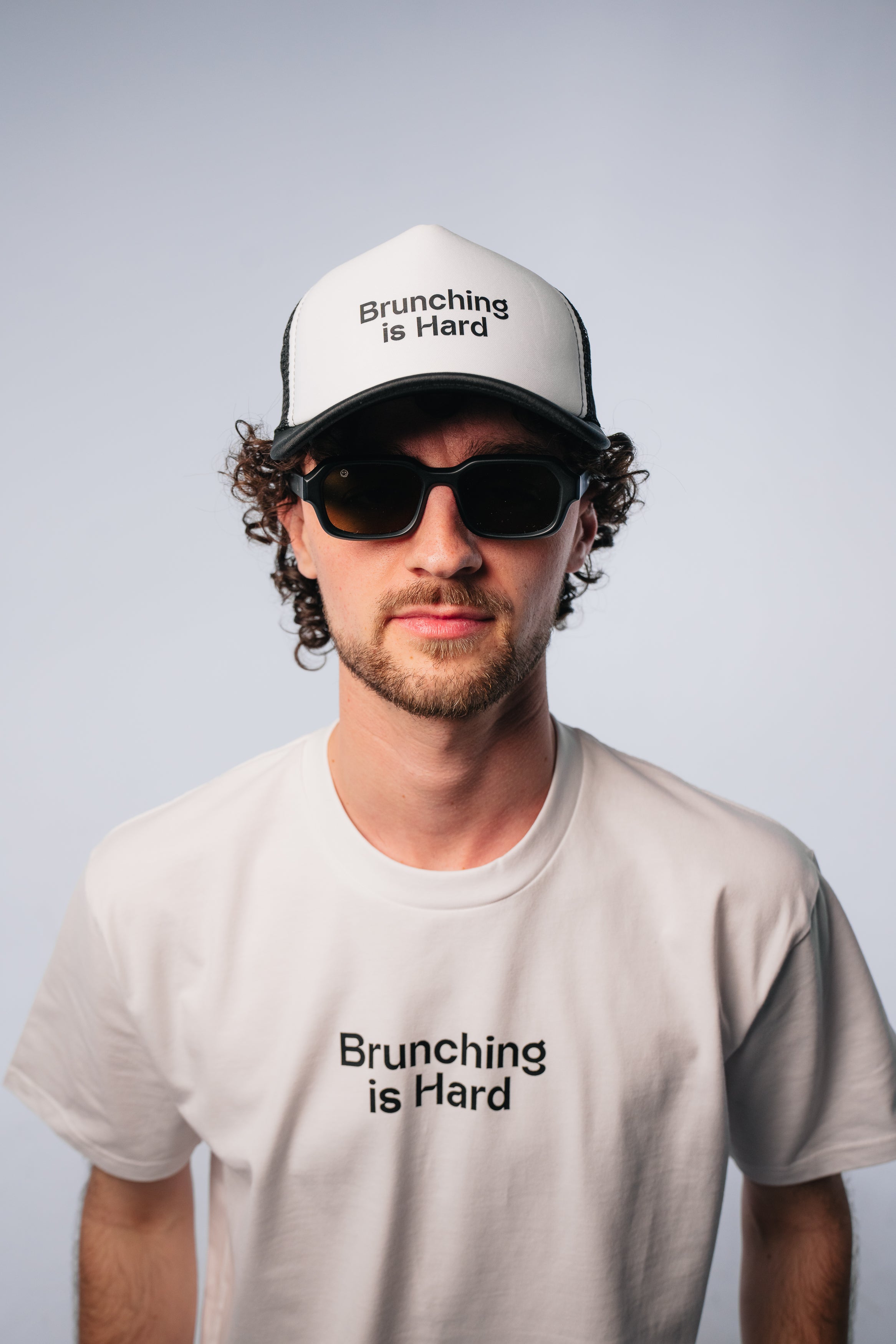 Brunching is Hard- Mesh Trucker Hat