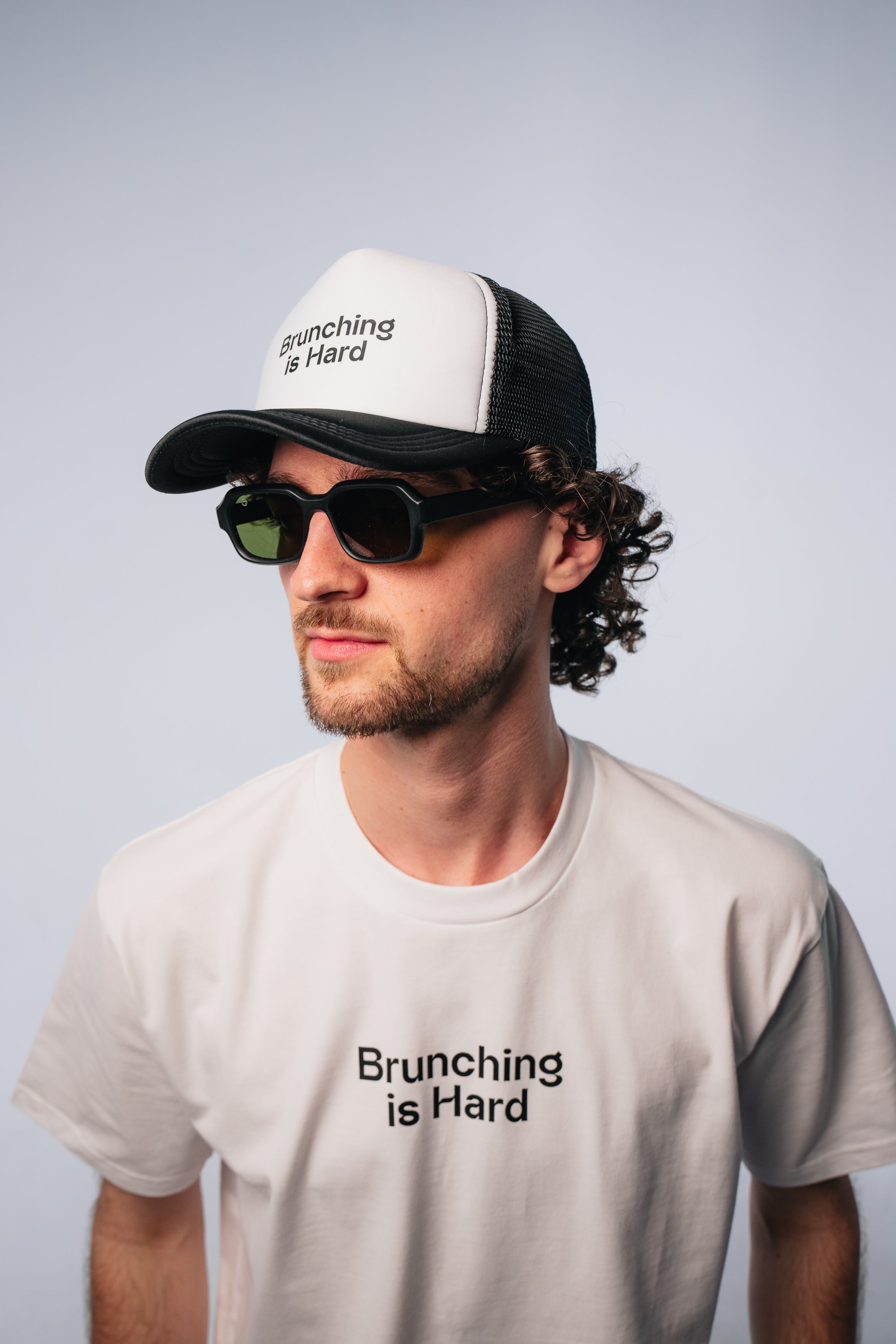 Brunching is Hard- Mesh Trucker Hat