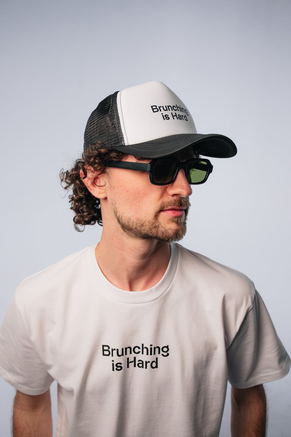 Brunching is Hard- Mesh Trucker Hat