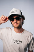 Brunching is Hard- Mesh Trucker Hat