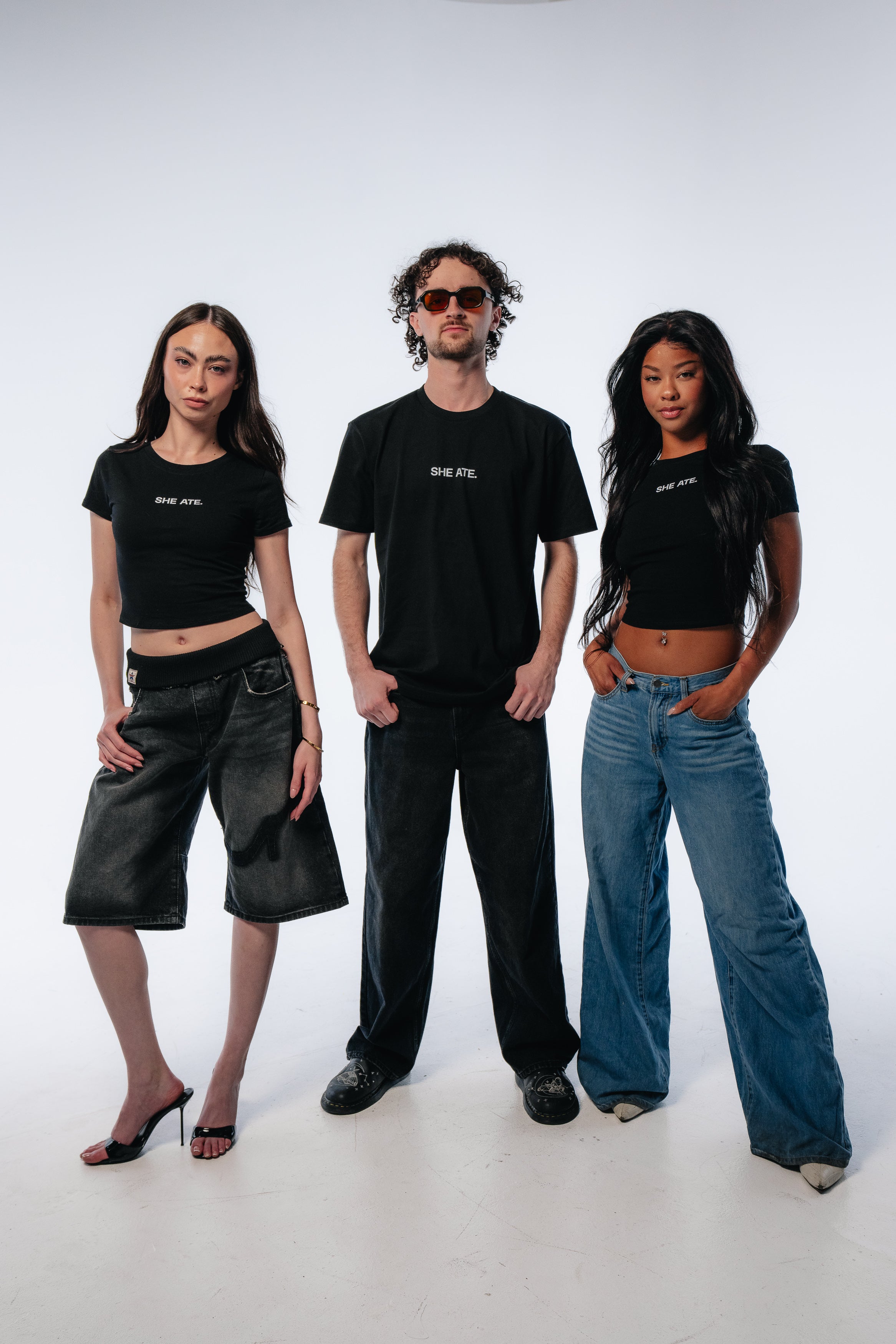 SHE ATE. - UNISEX CROP TOP